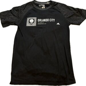 Adidas Orlando City SC Ultimate Tee-Black, Adult Small